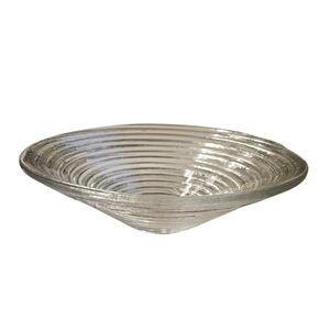 Vintage MCM Anchor Hocking Park Avenue Clear Salad Bowl